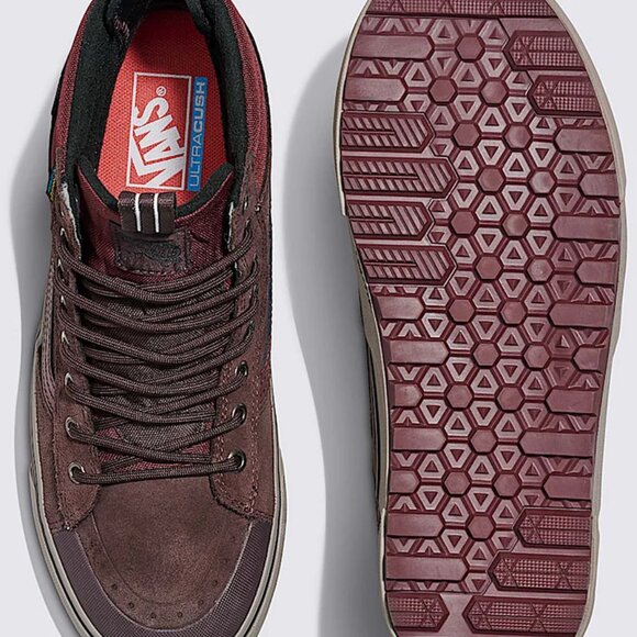 Vans Sk8-Hi MTE Primaloft All Terrain Waterproof Shoes Boots Chocolate SZ 13 NEW - Picture 16 of 16